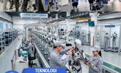 Produksi Robot Humanoid Tiongkok Tembus 100 Ribu Unit