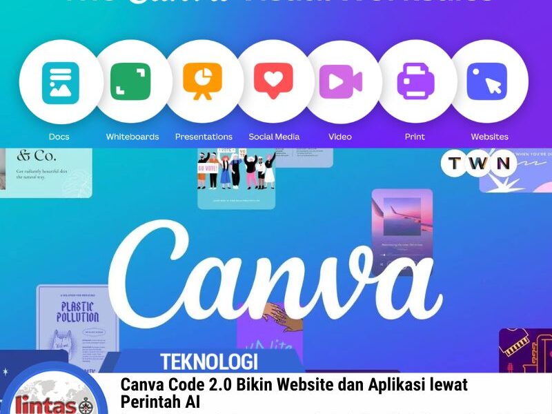 Canva Code 2.0 Bikin Website dan Aplikasi lewat Perintah AI