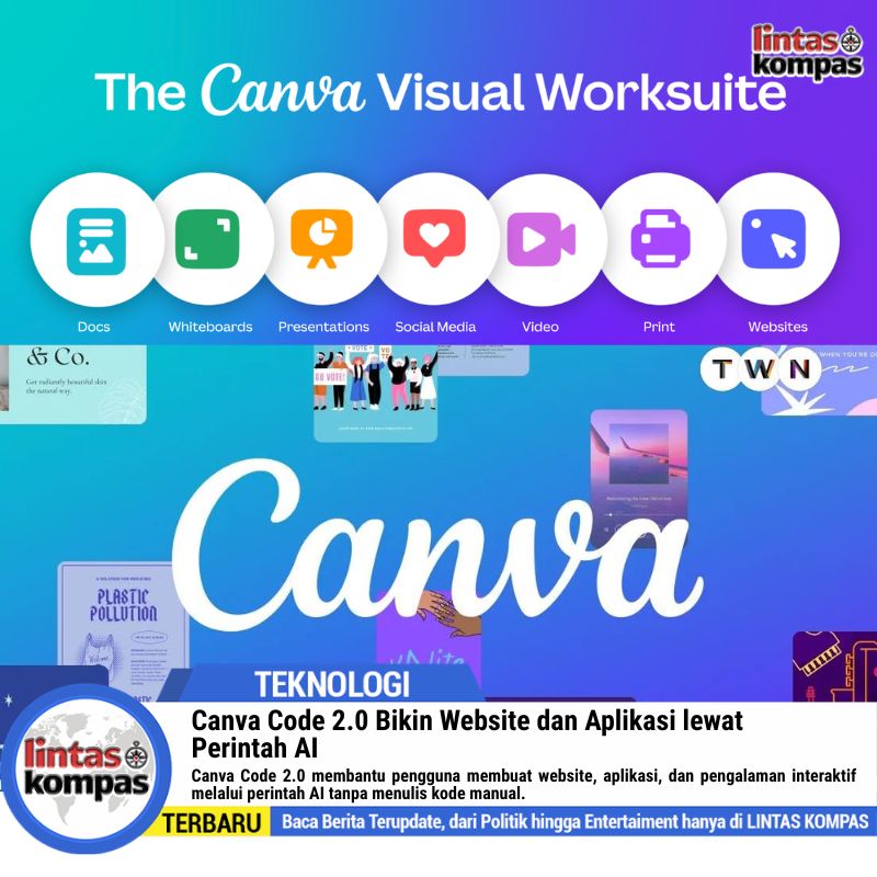 Canva Code 2.0 Bikin Website dan Aplikasi lewat Perintah AI