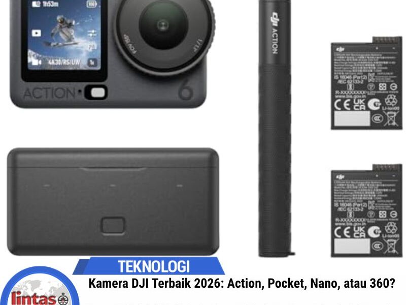 Kamera DJI Terbaik 2026: Action, Pocket, Nano, atau 360?