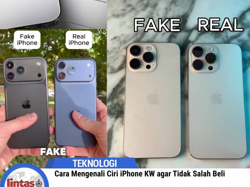Ciri iPhone KW, Cara Mengenalinya agar Tidak Salah Beli