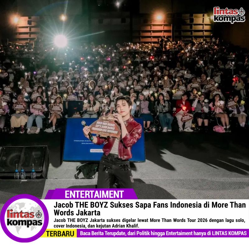 Jacob THE BOYZ Sukses Sapa Fans Indonesia di More Than Words Jakarta