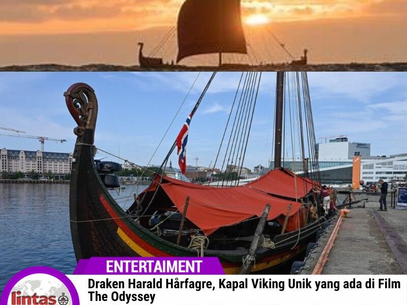 Draken Harald Hårfagre, Kapal Viking Unik di Film The Odyssey