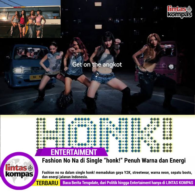 Fashion No Na di Single “honk!” Penuh Warna dan Energi