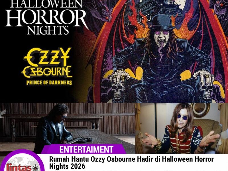 Rumah Hantu Ozzy Osbourne Hadir di Halloween Horror Nights 2026