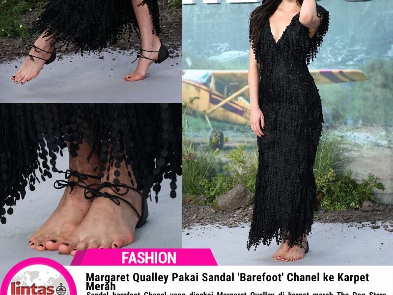 Margaret Qualley Pakai Sandal 'Barefoot' Chanel ke Karpet Merah