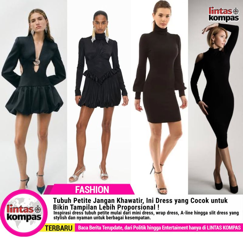  Tubuh Petite Jangan Khawatir, Ini Dress yang Cocok untuk Bikin Tampilan Lebih Proporsional !  