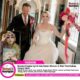 Busana Evanna Lynch dan Denis Skinner di Hari Pernikahan