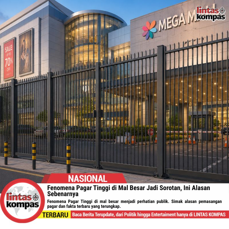 Fenomena Pagar Tinggi di Mal Besar Jadi Sorotan