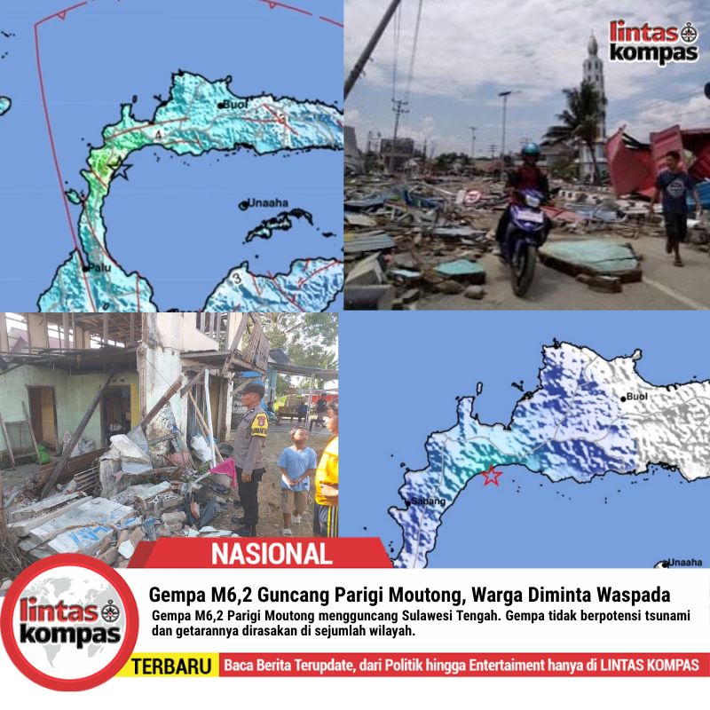 Gempa Parigi Moutong, Warga Diminta Waspada