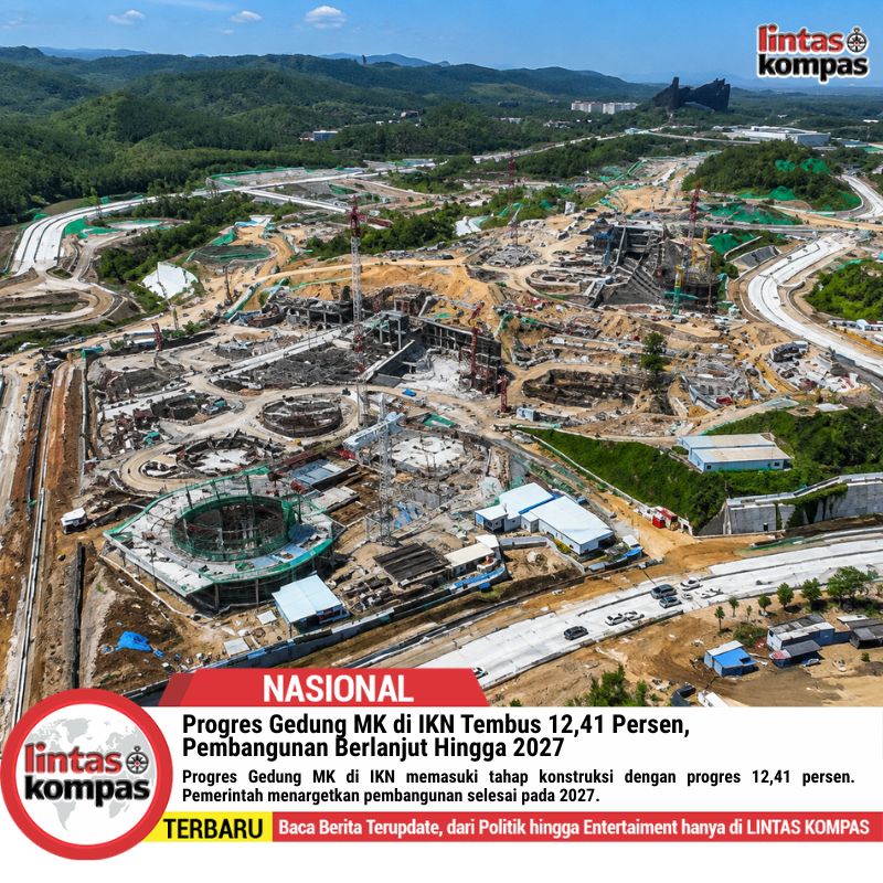 Progres Gedung MK di IKN Capai 12,41 Persen