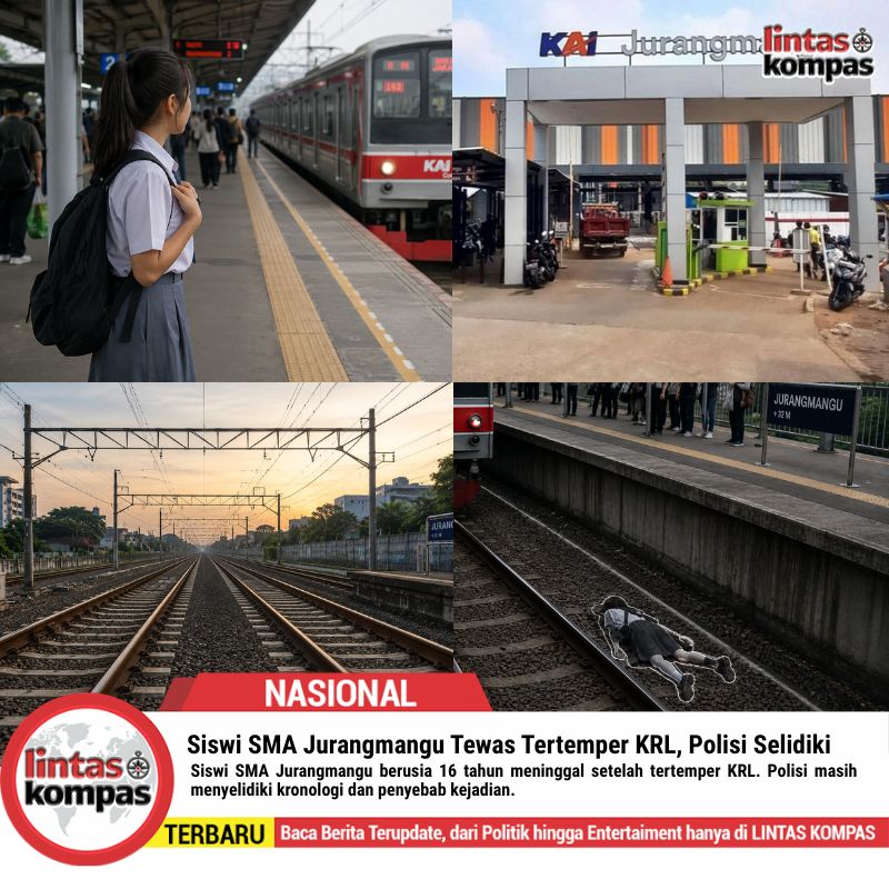 Siswi SMA Jurangmangu Tewas Tertemper KRL
