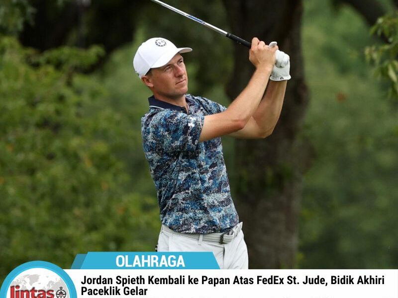 Jordan Spieth Bidik Gelar di FedEx St. Jude