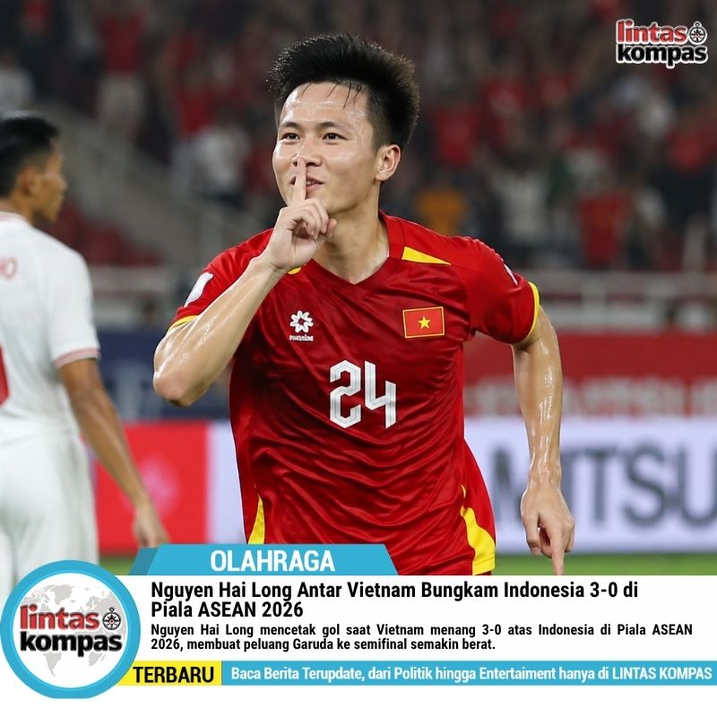 Nguyen Hai Long Bungkam Indonesia 3-0 di Piala ASEAN