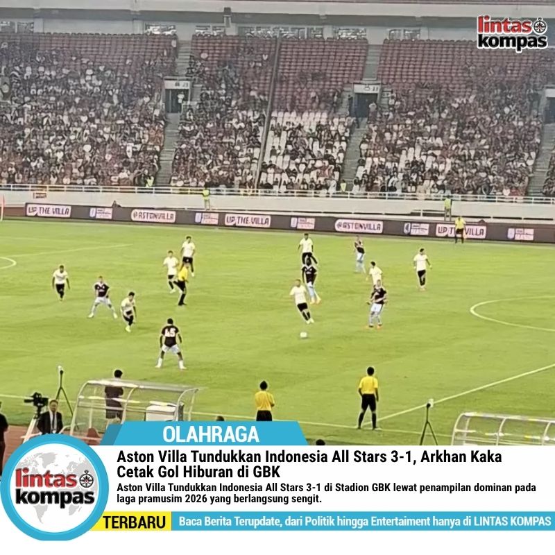 Aston Villa Tundukkan Indonesia All Stars 3-1 di GBK
