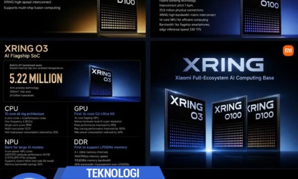 Xiaomi XRING O3 Jadi Chip Baru untuk Perangkat Flagship