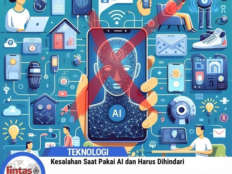 Kesalahan Saat Pakai AI dan Harus Dihindari