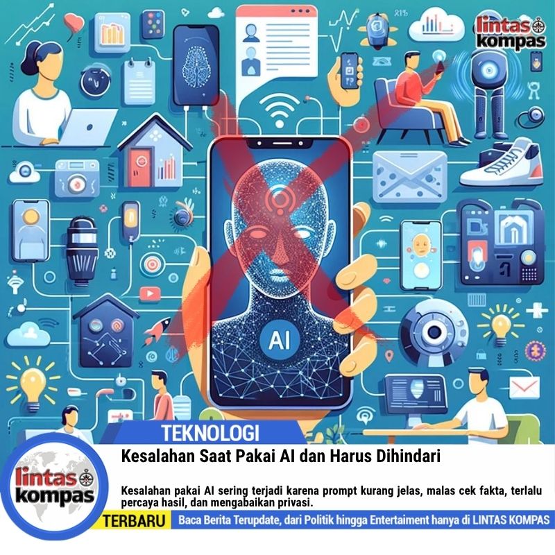 Kesalahan Saat Pakai AI dan Harus Dihindari