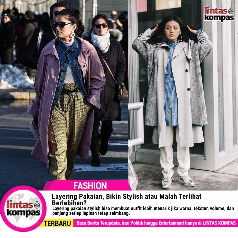 Layering Pakaian, Bikin Stylish atau Malah Terlihat Berlebihan?