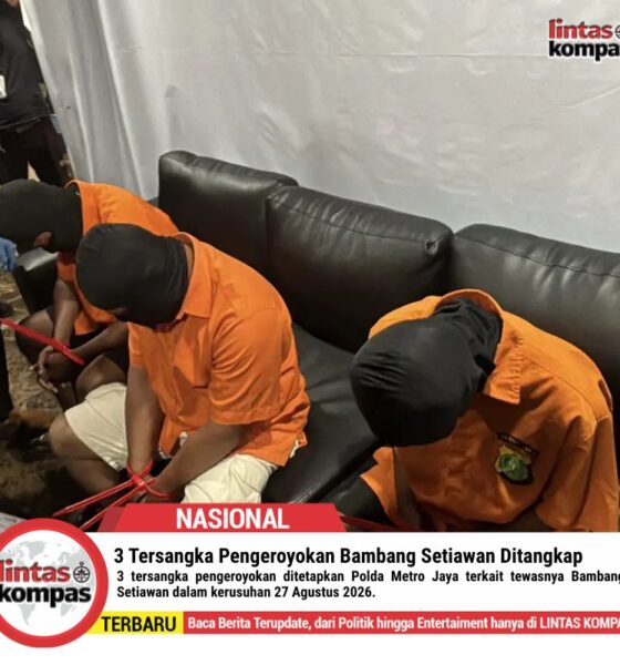3 Tersangka Pengeroyokan Bambang Setiawan Ditangkap
