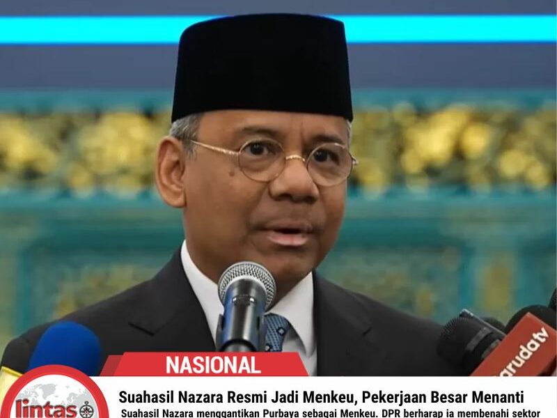 Suahasil Nazara Resmi Jadi Menkeu, Pekerjaan Besar Menanti