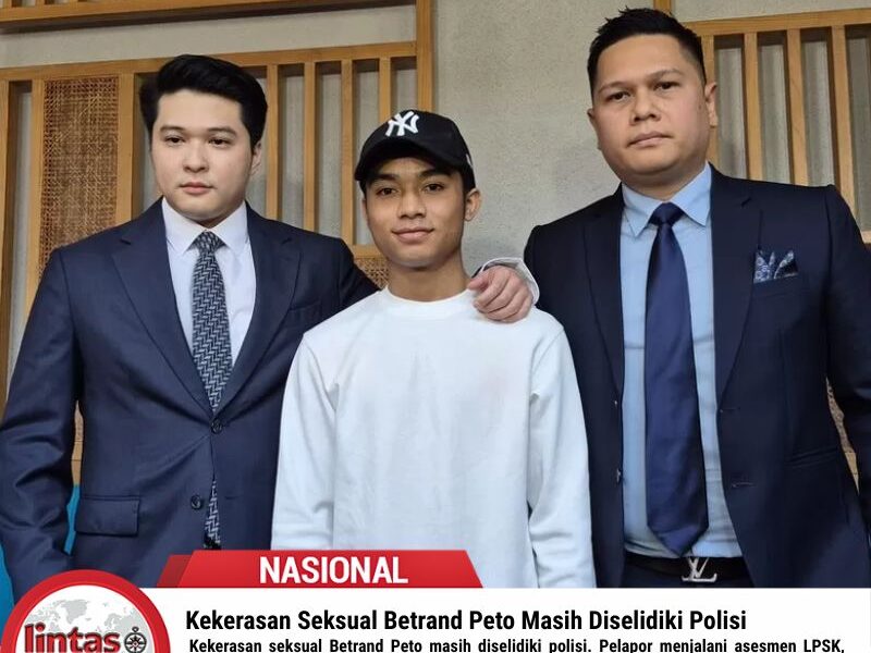 Kekerasan Seksual Betrand Peto Masih Diselidiki Polisi