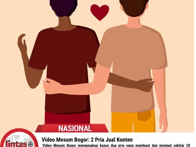 Video Mesum Bogor: 2 Pria Jual Konten