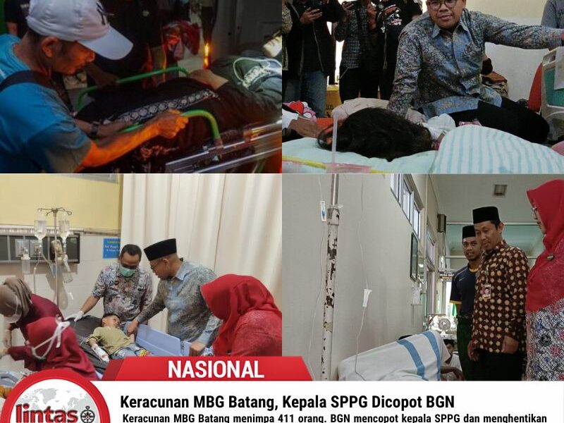 Keracunan MBG Batang, Kepala SPPG Dicopot BGN