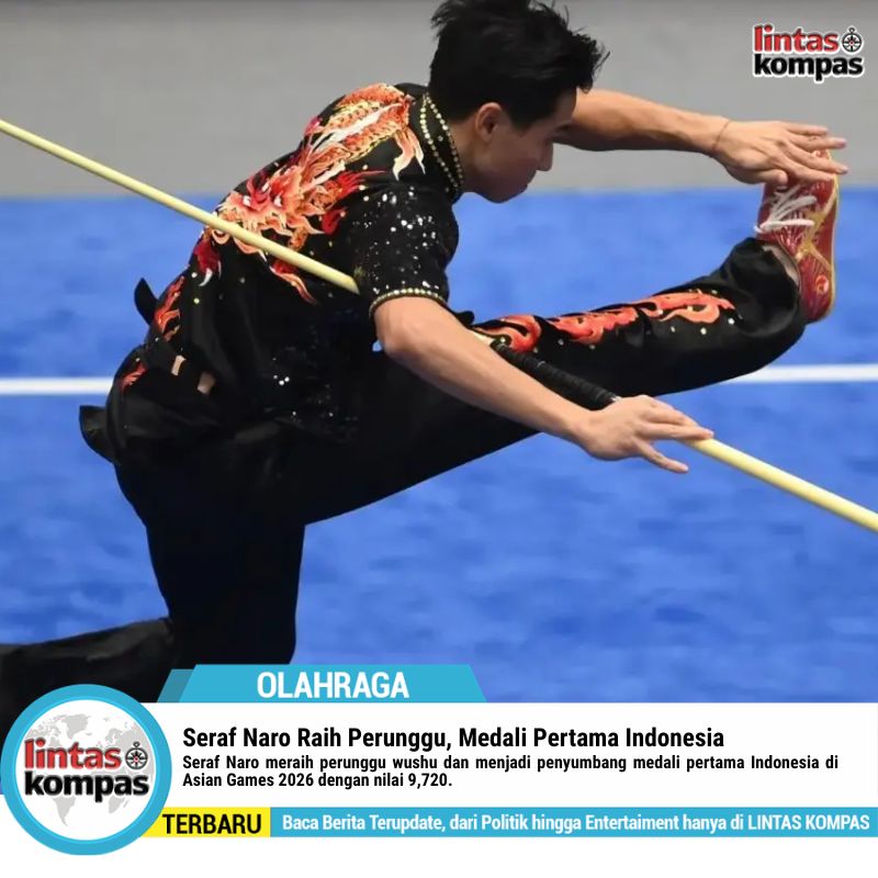 Seraf Naro Raih Perunggu, Medali Pertama Indonesia
