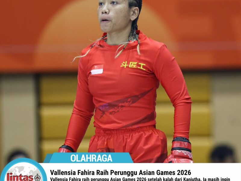 Vallensia Fahira Raih Perunggu Asian Games 2026