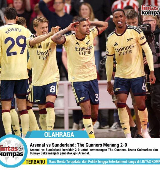 Arsenal vs Sunderland: The Gunners Menang 2-0
