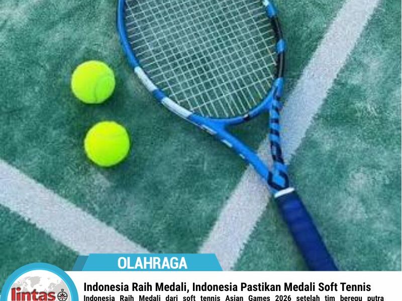 Indonesia Raih Medali, Indonesia Pastikan Medali Soft Tennis
