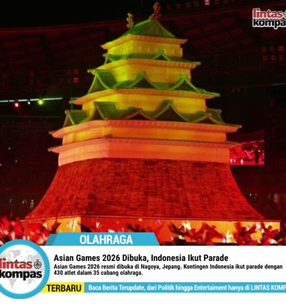 Asian Games 2026 Dibuka, Indonesia Ikut Parade