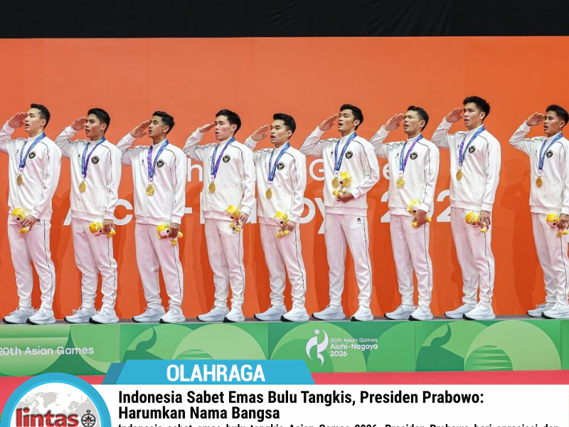 Indonesia Sabet Emas Bulu Tangkis, Harumkan Nama Bangsa !