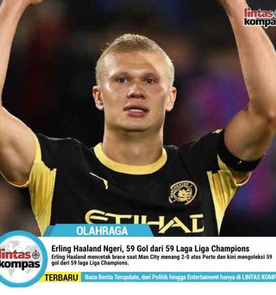 Erling Haaland Ngeri, 59 Gol dari 59 Laga Liga Champions