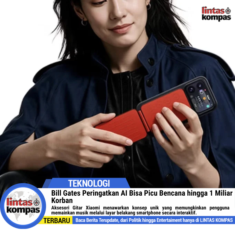 Xiaomi Siapkan Aksesori Gitar untuk HP, Layar Belakang Bisa Jadi Alat Musik