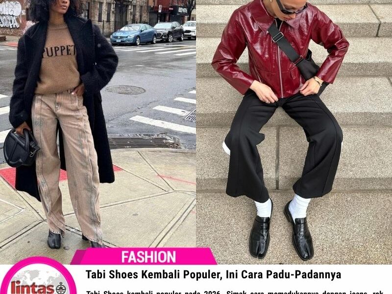 Tabi Shoes Kembali Populer, Ini Cara Padu-Padannya