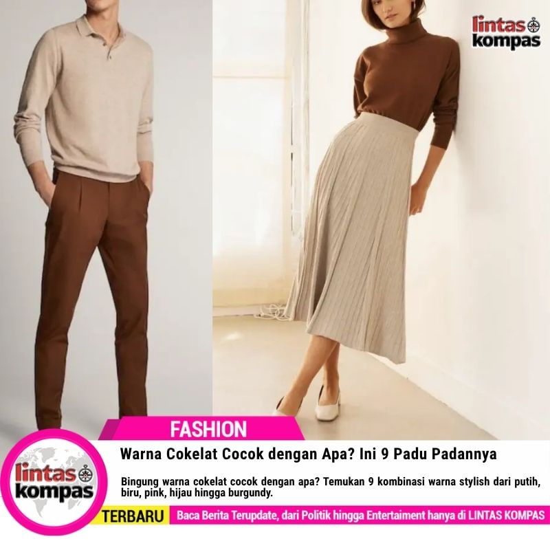 Warna Cokelat Cocok