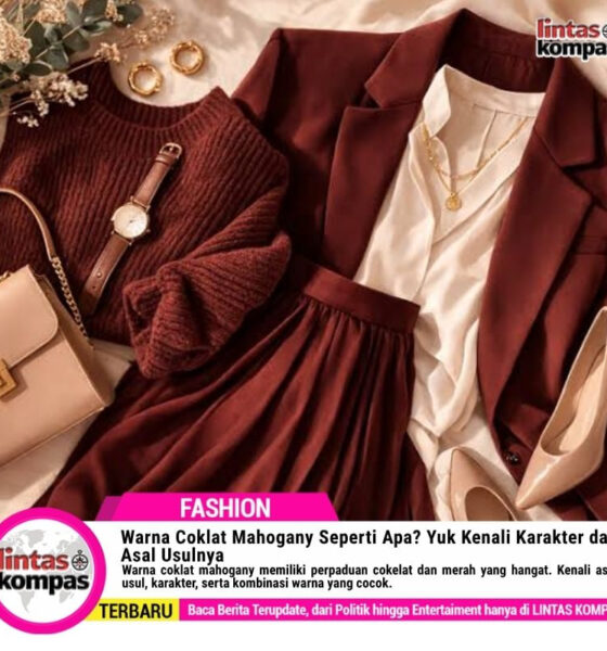 Warna Coklat Mahogany