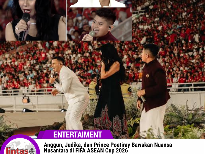 Anggun, Judika, dan Prince Poetiray Bawakan Nuansa Nusantara di FIFA ASEAN Cup 2026