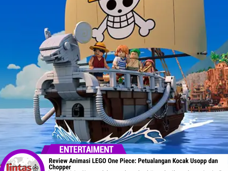 Review Animasi LEGO One Piece: Petualangan Kocak Usopp dan Chopper