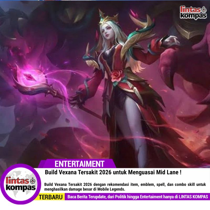 Build Vexana Tersakit 2026 untuk Menguasai Mid Lane