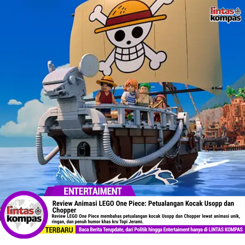 Review Animasi LEGO One Piece: Petualangan Kocak Usopp dan Chopper