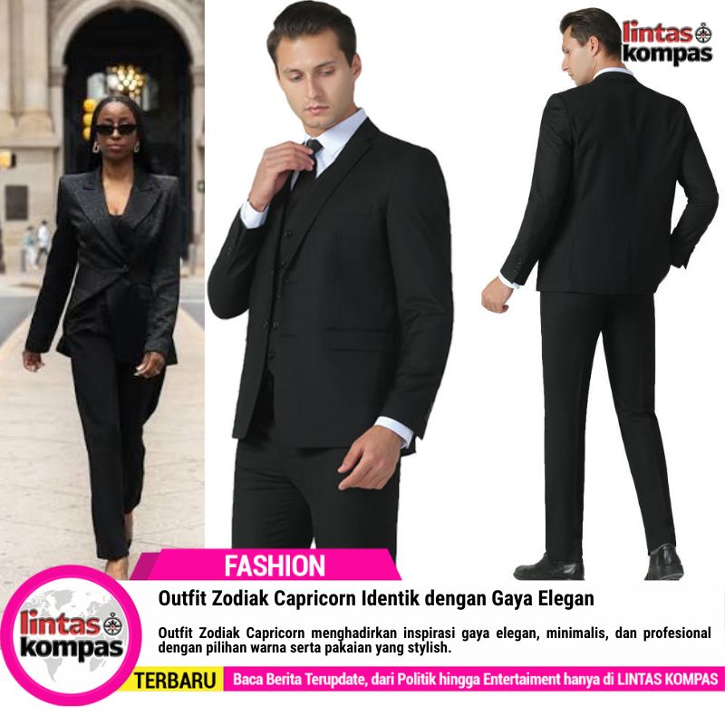 Outfit Zodiak Capricorn Identik dengan Gaya Elegan