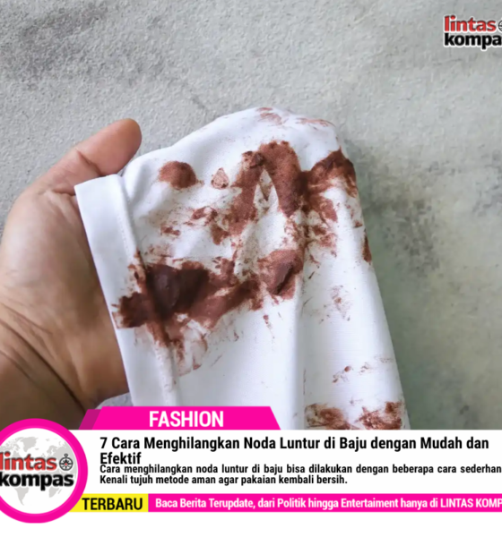 Cara Menghilangkan Noda Luntur di Baju dengan Mudah dan Efektif