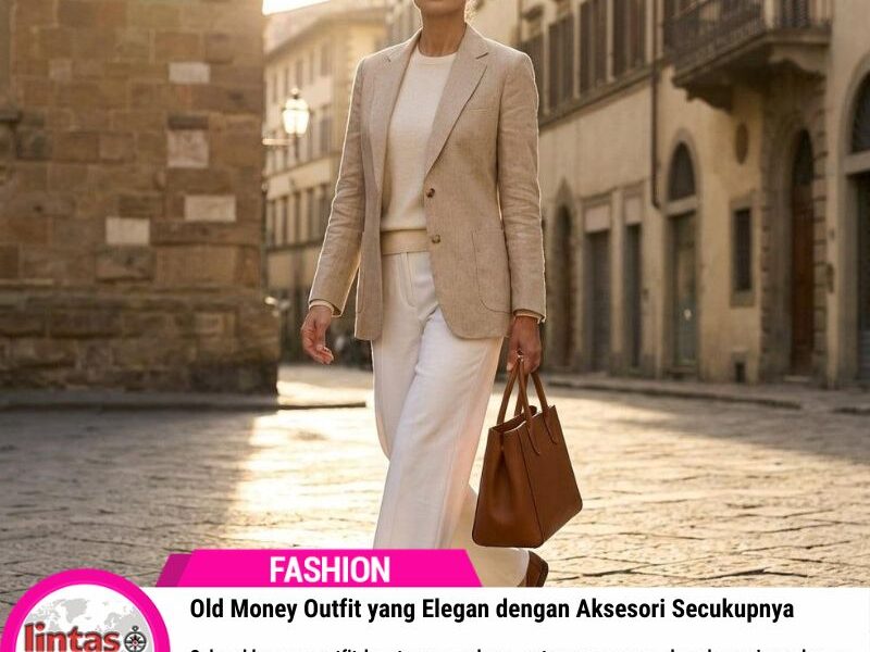 Old Money Outfit yang Elegan dengan Aksesori Secukupnya
