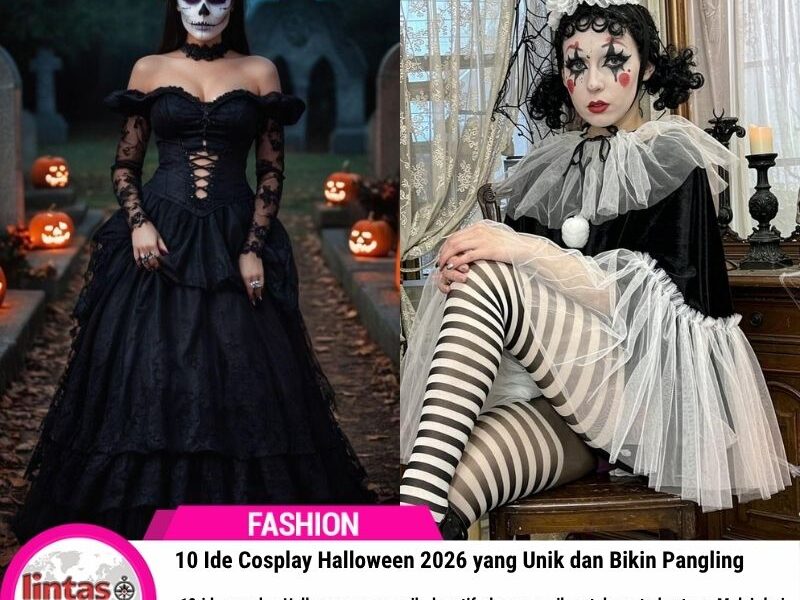 10 Ide Cosplay Halloween 2026 yang Unik dan Bikin Pangling
