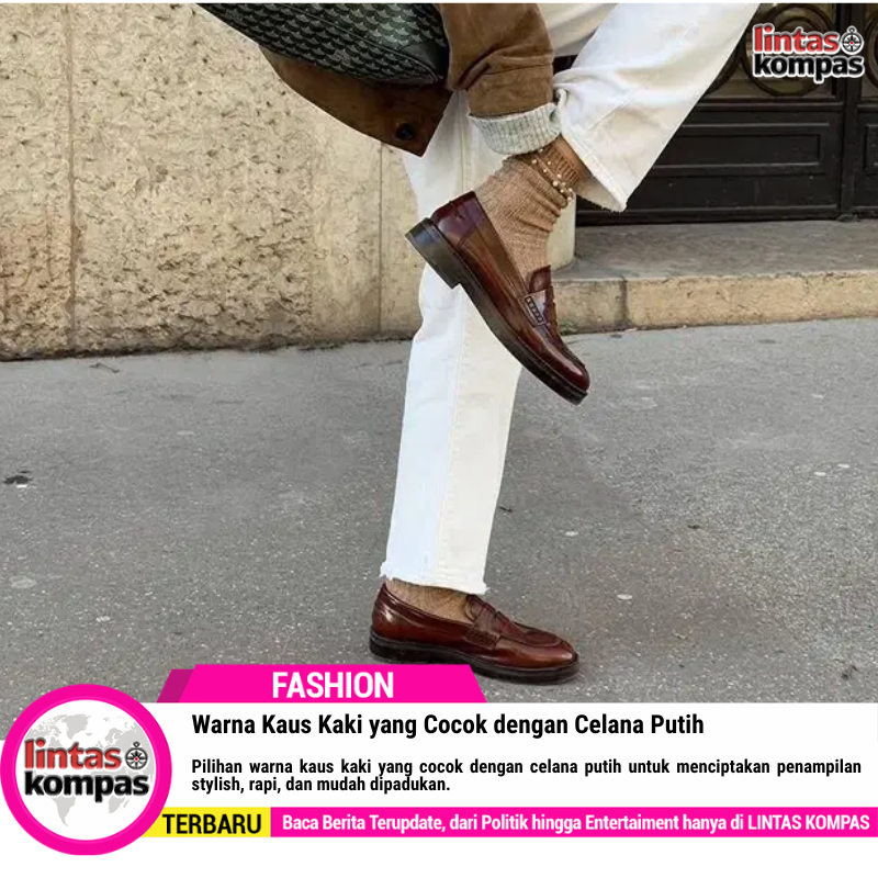 Warna Kaus Kaki yang Cocok dengan Celana Putih