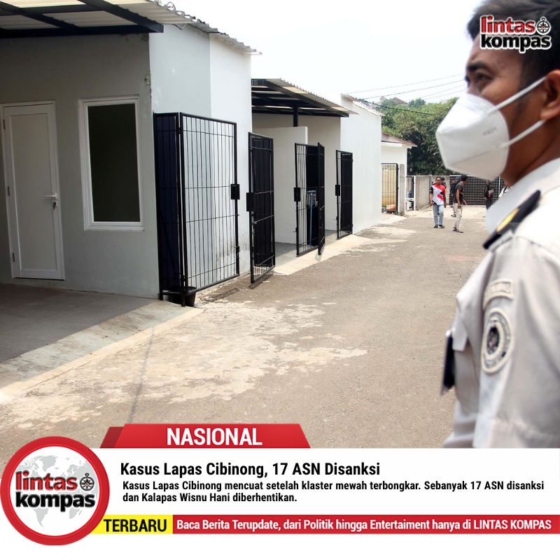 Kasus Lapas Cibinong, 17 ASN Disanksi