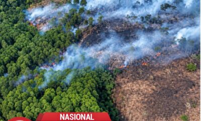 Karhutla Ciremai: 10 Titik Api, Helikopter Dikerahkan